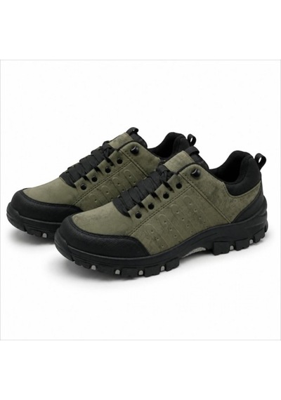 Black Flex Nature Walk Trekking Ayakkabı Haki 40-44