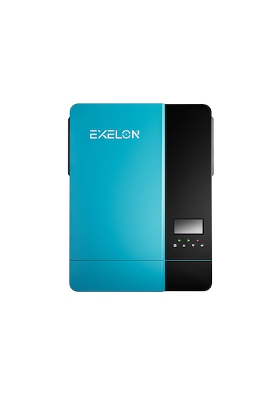 Exelon 10.2kw Akıllı Hibrit Solar İnverter 48v Çift Mppt Wifi Tek Faz