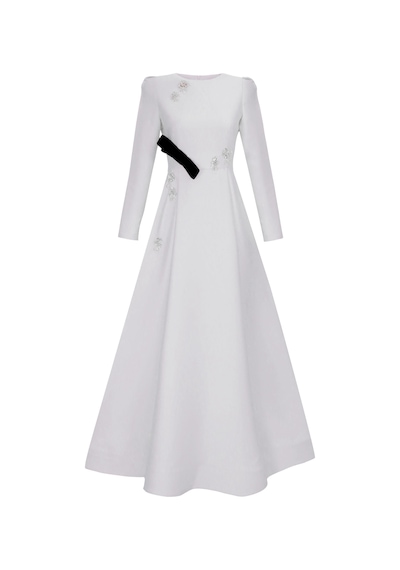 Senna Pulıce Dress Ekru Ekru