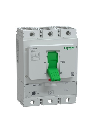 Schneider Electric 3x630A 50KA TMS 441-630A Ayarlı Gopact G80N3TM630
