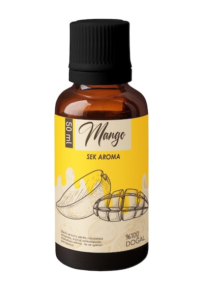 Sek Aroma Hazır Karışım Mango Kiti - Hazır Karışım Mango Aroması 50 ML - 5 L Uyumlu