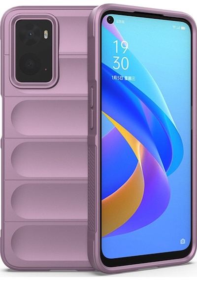 Realme 9i 4g Uyumlu Kılıf Optimum Silikon - Mor