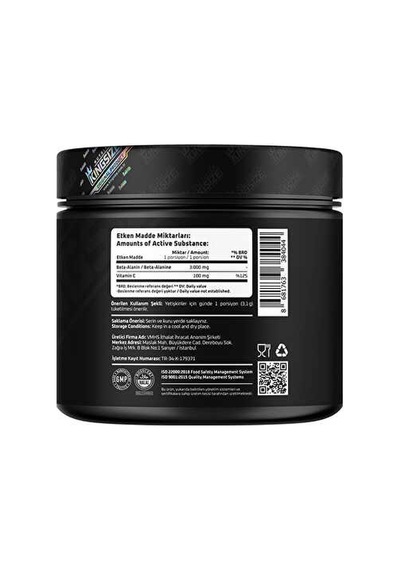 Kingsize Nutrition Beta Alanine Powder 310 Gr - Aromasız