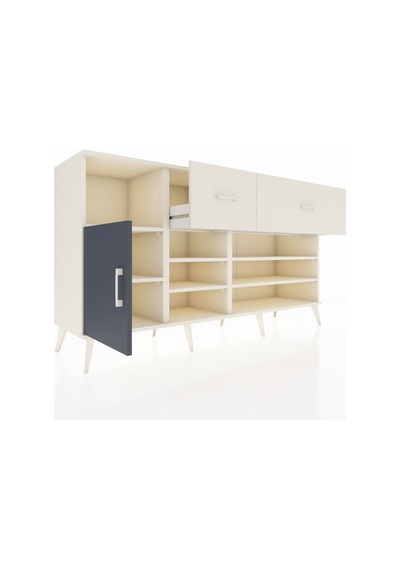 Kronos Konsol 6 Raflı 2 Çekmeceli Tek Kapaklı 176x59x99 Aytaşı-a Aytaşı-antrasit/aytaşı Kronos Konsol 6 Raflı 2 Çekmeceli Tek Kapaklı 176x59x99 Aytaşı-a Aytaşı-antrasit/aytaşı