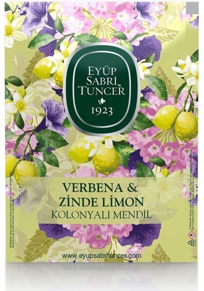 Eyüp Sabri Tuncer Verbena & Zinde Limon Kolonyalı Mendil 50'li