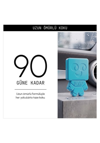 Vavana Jooy Araba Klima Kokusu 6'lı Set, 90 Gün Etkili Oto Kokusu Pure Musk