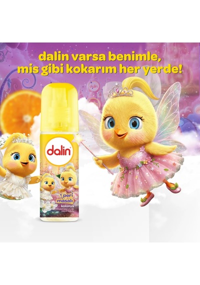 Dalin Bebek Kolonyası Yasemin - Portakal Çiceği - Paçuli Kokulu 150 Ml