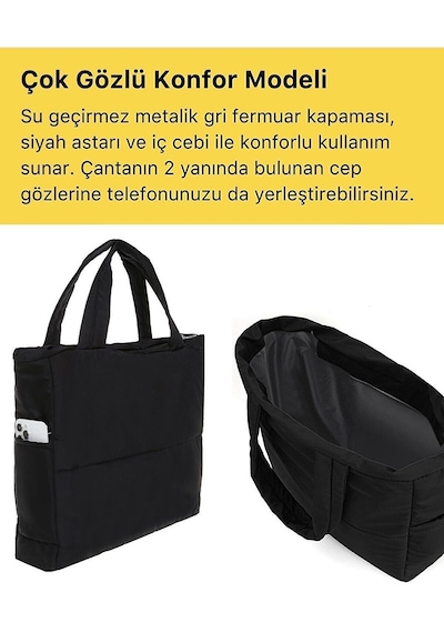 Kadın Puf Kumaş Kabartmalı Çanta