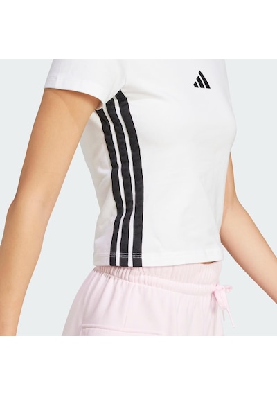 Adidas Essentials 3-stripes Slim Baby Kadın Tişört C-adıje1239b30a00 Beyaz