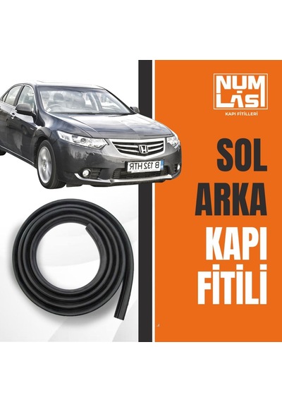 Honda Accord 2012-2019 Sol Arka Kapı Fitili-a Kalite-numlas-nm6012