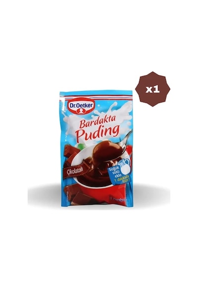 Dr. Oetker Çikolatalı Bardak Puding 35gr - 1 Adet