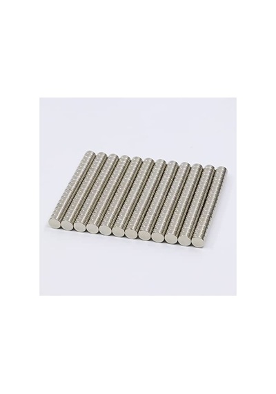Yuvarlak Neodyum Mıknatıs Seti - 75 Adet, 6x3 Mm