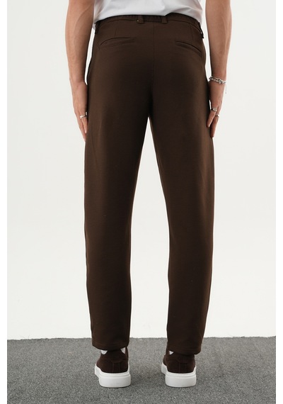 Redline Arden Kışlık Kalın Slim Fit Kemerli Erkek Pantolon Kahverengi Redline Arden Kışlık Kalın Slim Fit Kemerli Erkek Pantolon Kahverengi