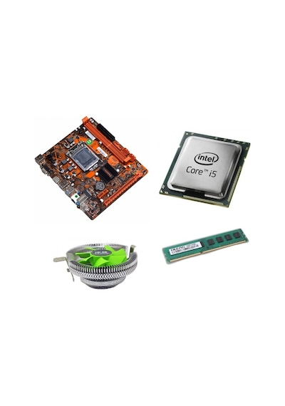 Sbd10 İ5-3470 İşlemci + H61 Anakart + 8gb Ram + Snowman M800 Cpu Soğutucu