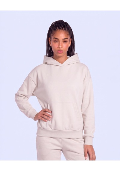Kappa İnova Tur Kadın Bej Oversize Hoodie