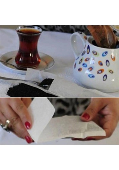 26 Adet Pratik Kullan At Çay,bitki Çayı,filtre Kahve Demleme Poşeti Süzgeci Bx40 Diğer