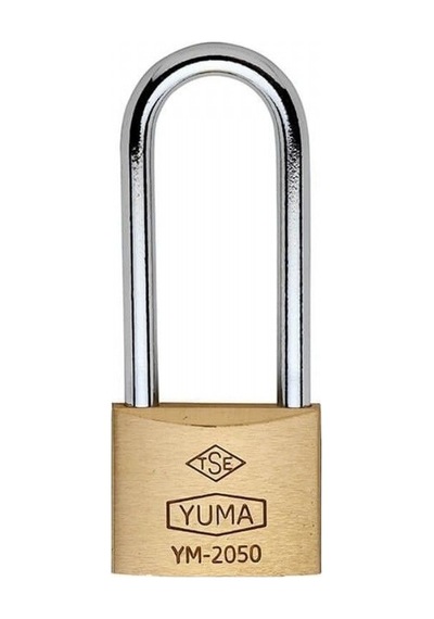 Yuma Uzun Kancalı Pirinç Asma Kilit 50 Mm Enka711