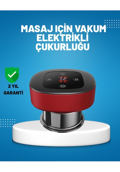 Elektrikli Vakumlu Çukurluk Masaj Aleti Isıtmalı Ve Kırmızı Işıklı Terapi Seti Diğer