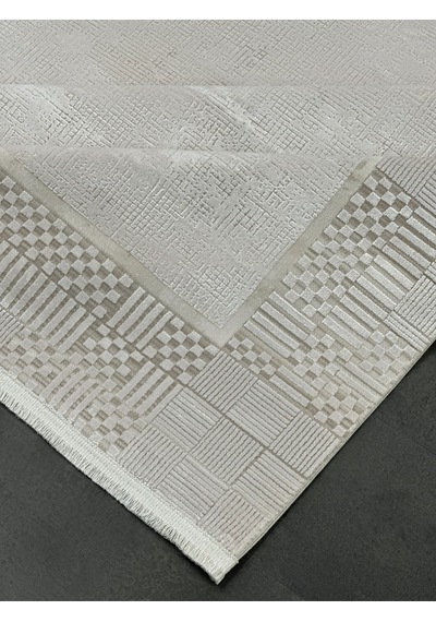 Woolen Halı Valentin Viscon Akrilik Halı 6256 Bej Renkli