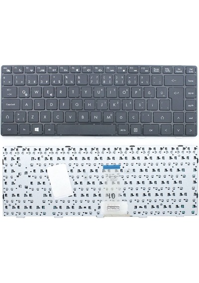 Haier Uyumlu JW6 Notebook Klavye (Siyah TR)