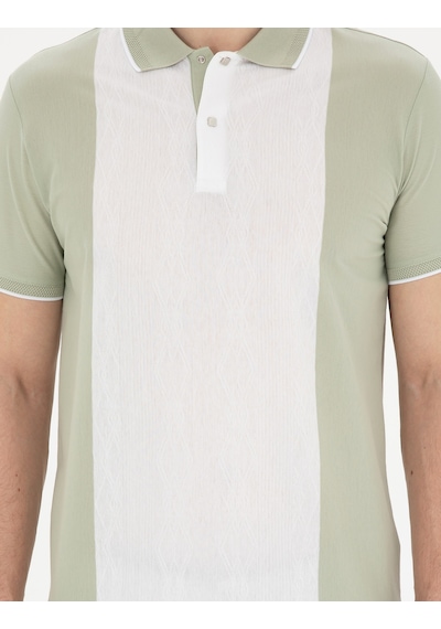 Pierre Cardin Erkek Çağla Tişört 50284314-vr016 Çağla