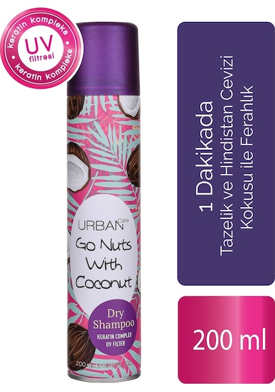 Urban Care Go Nuts With Coconut Kuru Şampuan 2 x 200 ML