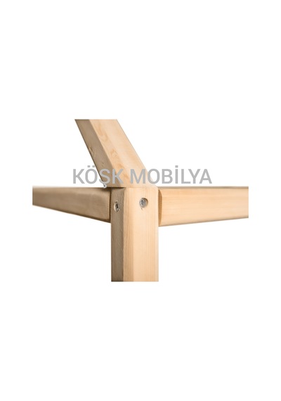 Köşk Mobilya Montessori Yatak Ahşap Karyola Çocuk Yatak Tüm Ölçülerde