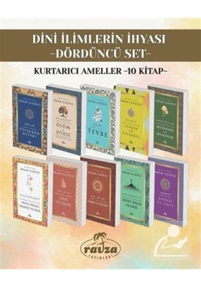 Dini İlimlerin İhyası Dördüncü Set Kurtarıcı Ameller 10 Kitap...