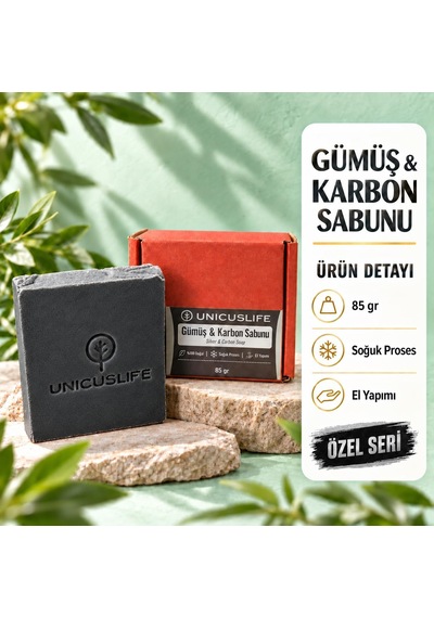 Gümüş & Karbon Sabunu Özel Seri