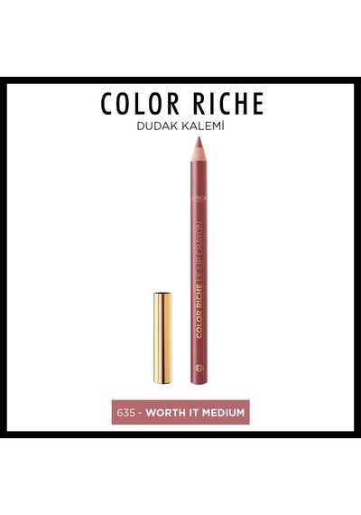 Color Riche Dudak Kalemi - 635 Worth It Medium Çok Renkli