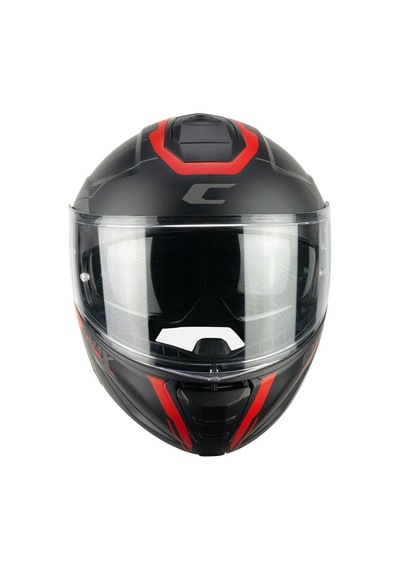 Cgm 569g C-max Cıty Çene Açılır Kask Siyah/kırmızı-m