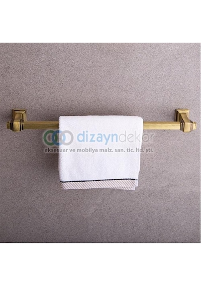 Castle Antik Sarı Uzun Havluluk 45 Cm