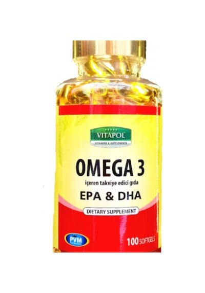 Vitapol Omega-3 Epa&dha Balık Yağı 2000 Mg 100 Kapsül