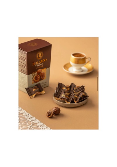 Mini Classic Kakaolu Krema Dolgulu Fındık Ve Çikolata Kaplamalı Toplar 120 Gr - 813116007