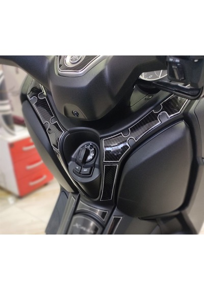 Yamaha Xmax 2018-2021 Karbon Desen Torpido Pad Aksesuar