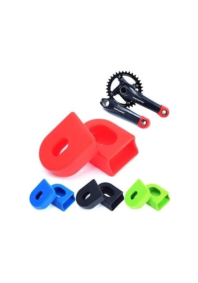 Xbyc 0056 Bisiklet Aynakol Pedal Kolu Koruyucu Silikon Pvc Koruyucu Yeşil