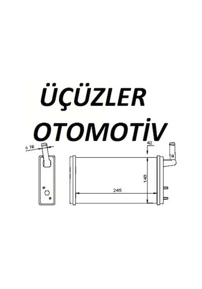 Tofaş Uyumlu Kalorifer Radyatörü Doğan Şahin Kartal M131