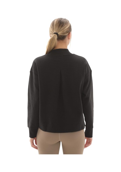688152-01 Puma Her Relaxed Crew Fl Kadın Sweatshirt Siyah 688152-01 SiYAH