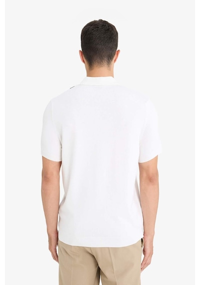 Defacto Standart Fit Polo Yaka Triko Kısa Kollu Tişört E3450ax25smer100 Ekru Defacto Standart Fit Polo Yaka Triko Kısa Kollu Tişört E3450ax25smer100 Ekru