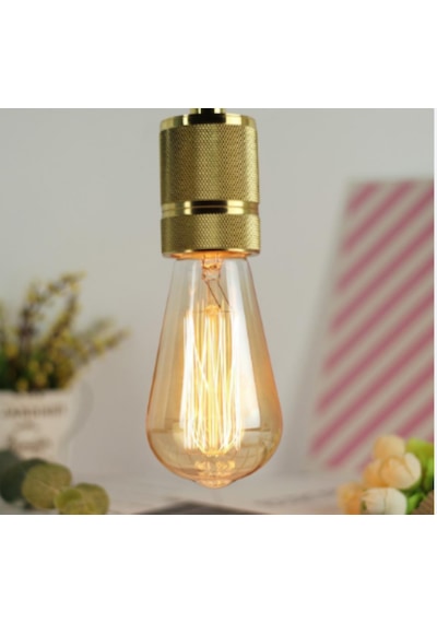 Edison Flemanlı St64 Rustik 40w E27 Duy Dekoratif Armut Ampul