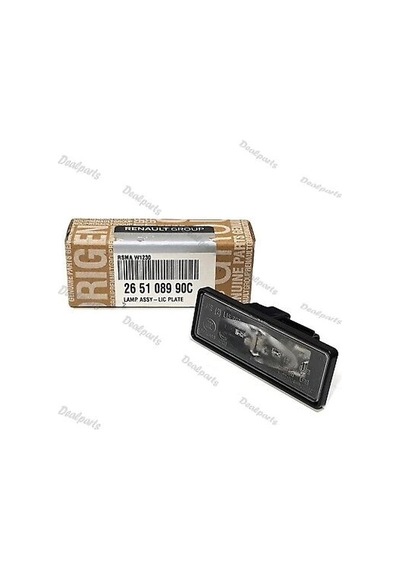 Renault Megane 4 - Talısman -koleos 2015- Plaka Lambası Oem No:265108990c