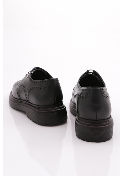 Dgn 10023 Erkek Oxford Ayakkabi 10023-2530-R6000 Lacivert