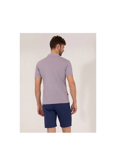 Pierre Cardin Slim Fit Polo Yaka Merserize Tişört 50262665-vr034 Pembe