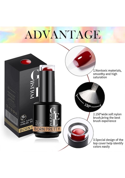 Born Pretty 15 Ml Kalıcı Oje Bg059 55933