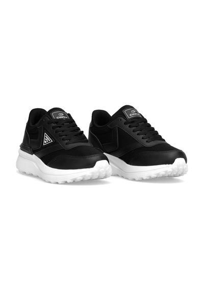 Ayakkabı Fuarı Elit Yscpx6081 Kadın Klasik Sneaker Siyah - Beyaz Siyah - Beyaz