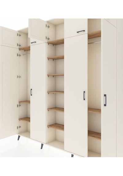 Arges Dolap 12 Raflı 9 Kapaklı 2 Askılı 220x30x243 Aytaşı-aytaşı/çam Aytası/atlas Çam Arges Dolap 12 Raflı 9 Kapaklı 2 Askılı 220x30x243 Aytaşı-aytaşı/çam Aytası/atlas Çam