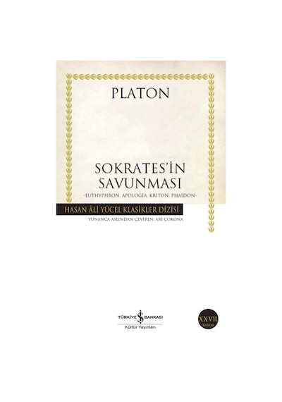 Sokrates İn Savunması- Hasan Ali Yücel Klasikleri