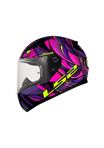 Ls2 Rapıd 2 Athena Siyah-mor Kask Sıyah-mor