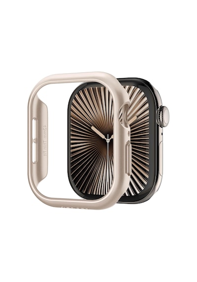 Apple Watch 42mm Seri 11/10 İle Uyumlu Kılıf Thin Fit Starlight - Acs08590 Çok Renkli