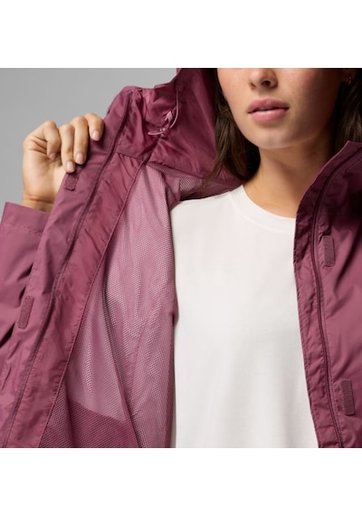 Columbia Arcadia Iı Rain Jacket Kadın Yağmurluk Rl2436 Mor